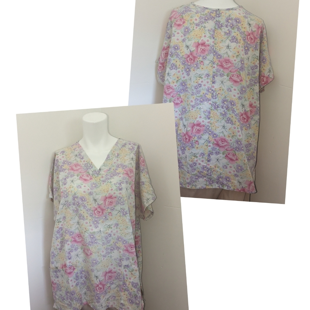 Large Simply Basic scrub top